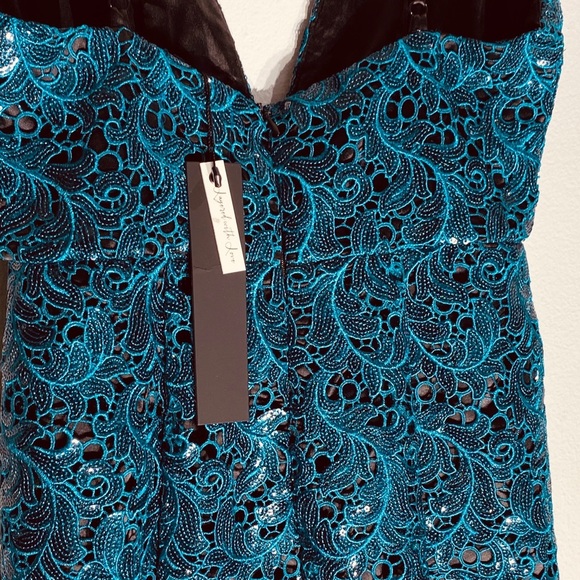 Sensational Embellished Teal Dress***Small**$898 - Picture 8 of 8